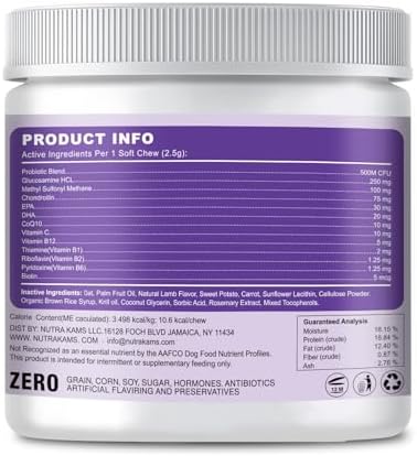 Multivitamin Chews for Dogs, 120 Chews