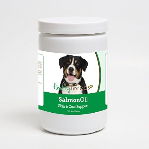 Healthy Breeds Entlebucher Mountain Dog Salmon Oil Soft Chews 120 Count