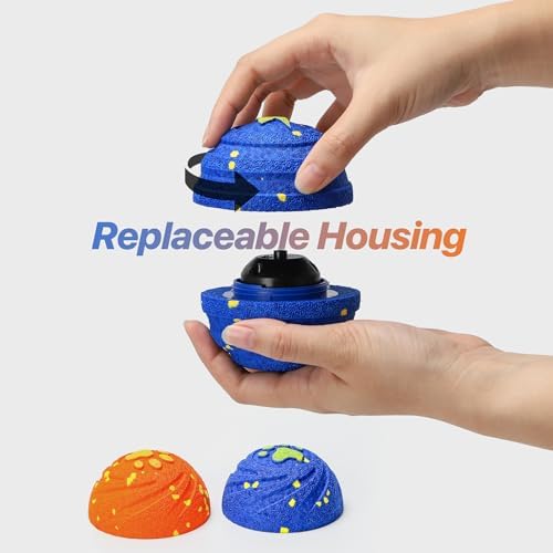Interactive Dog Toys Automatic Bouncing Dog Ball for Small & Large Dogs | E-TPU Material, IPX7 Waterproof, 3 Play Modes, Keeps Dogs Busy, Anti Boredom Play, Moving Ball, Rechargeable, Indoor Exercise
