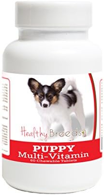 Healthy Breeds Papillon Puppy Dog Multivitamin Tablet 60 Count