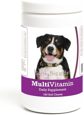 Healthy Breeds Entlebucher Mountain Dog Multivitamin Soft Chew for Dogs 180 Count