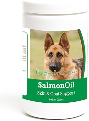 Healthy Breeds German Shepherd Salmon Oil Soft Chews 90 Count