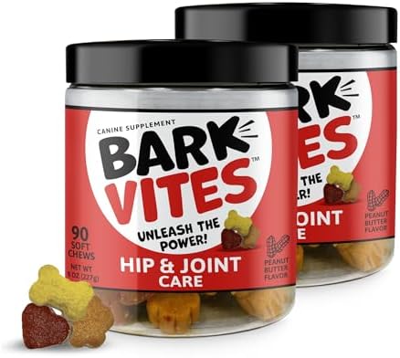 Glucosamine Chondroitin Hip & Joint Chews for Dogs, MSM, 180 Count