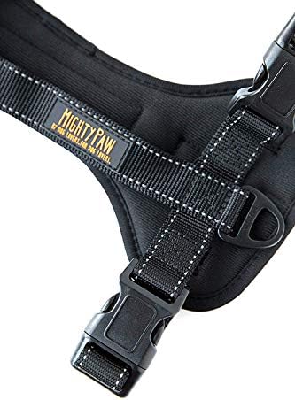 Mighty Paw Dog Car Harness, No-Pull Front Leash Attachment, L