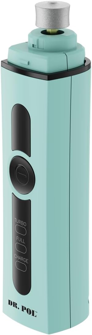 Andis Dr. Pol Cordless Pet Nail Grinder, Dual-Speed, Blue