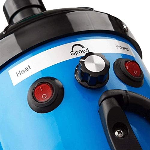 Dog Cat Pet Grooming Hair Dryer 2600W Dog Grooming Blaster Adjustable Speed & Temperature Stepless High Velocity Low Noise Has 4 Nozzle Options Pet Grooming Hair Dryer