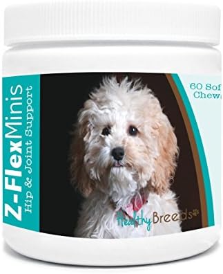 Healthy Breeds Cockapoo Z-Flex Minis Hip and Joint Support Soft Chews 60 Count