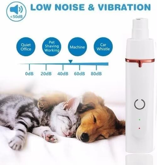 Dog Grooming Clippers Kit, 4-in-1 Electric Cat Trimmer Tools