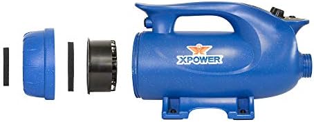 XPOWER B-8 Elite 4 HP Brushless Motor Professional Pet Grooming Dog Force Hair Dryer with Variable Speed and Heat