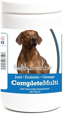 Healthy Breeds Rhodesian Ridgeback All in One Multivitamin Soft Chew 120 Count