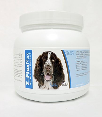 Healthy Breeds English Springer Spaniel Z-Flex Max Hip & Joint Soft Chews 100 Count