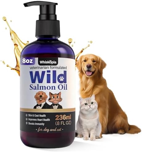 Pet Wild Salmon Oil Supplement 8 oz