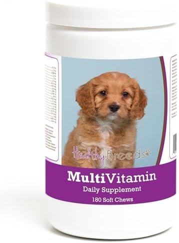 Healthy Breeds Cavapoo Multivitamin Soft Chew for Dogs 180 Count