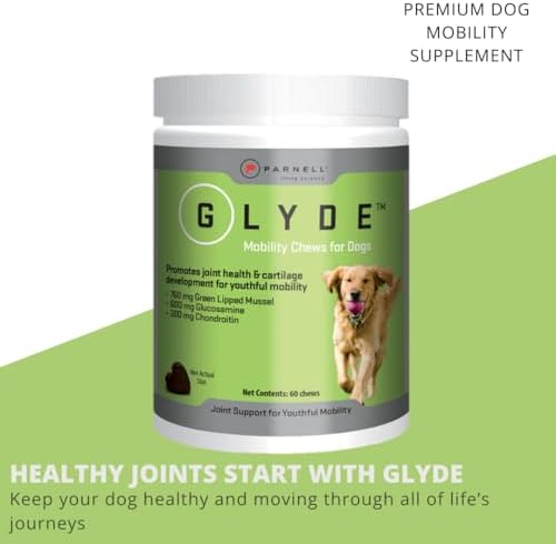 Glyde Hip & Joint Supplement for Senior Dogs, Mobility Support, 60 Chews