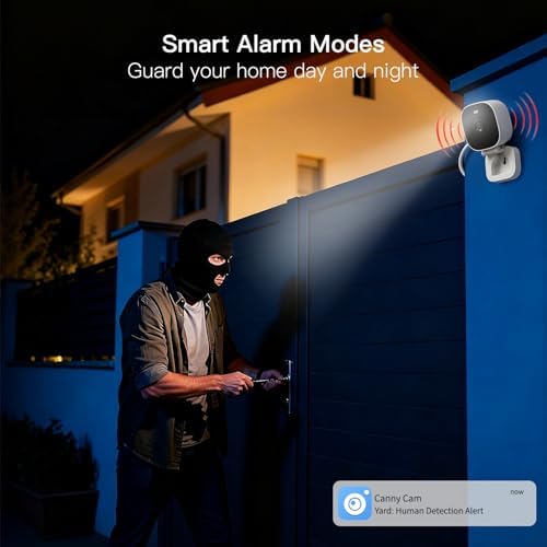 VIMTAG 5G/2.4G 4MP Cameras for Home Security-Outdoor/Indoor Camera for Dog/Cat/Pet/Nanny/Baby, Wired, Color Night Vision, Free AI Detection, 2-Way Audio, 24/7 SD Recording,Support Alexa Cloud SD Card
