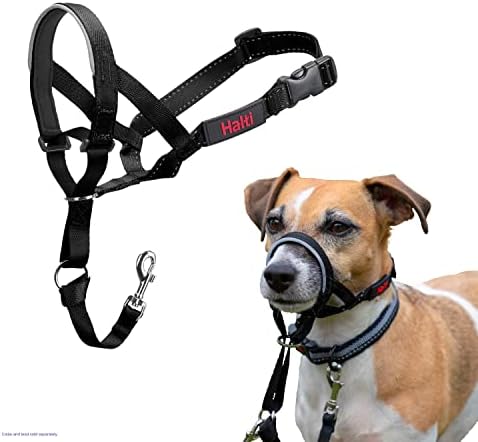 Halti Headcollar | Size 1, Black | Training Collar for Small Dogs
