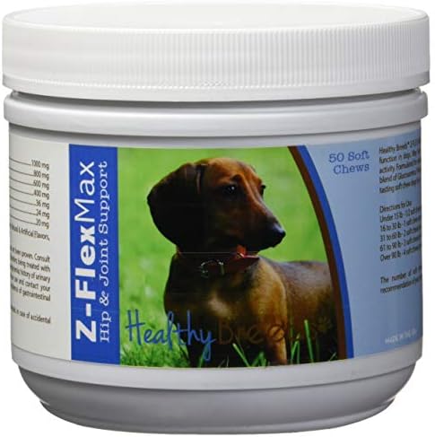 Healthy Breeds Dachshund Z-Flex Max Hip and Joint Soft Chews 50 Count