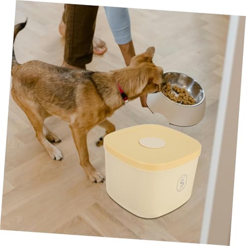 ERINGOGO Large Capacity Vacuum Sealed Pet Food Storage Container Airtight Food Organizer Plastic Bucket for Freshness and Easy Access Upgrade Version