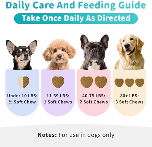 Dog Allergy Relief Soft Chews - Skin & Gut Health, Chicken, 90 Ct