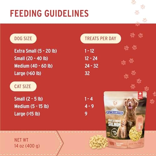 Nutri Bites Freeze Dried Salmon Dog & Cat Treats, Single Ingredient, Single