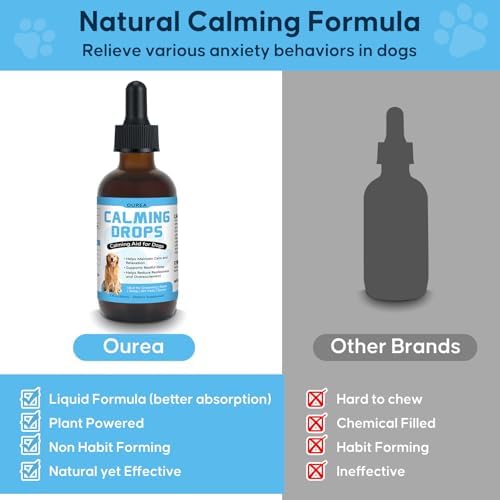 Calming Drops for Dogs with Melatonin