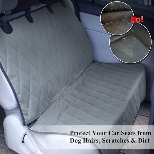 VIVAGLORY Pet Seat Protector - Grey, Standard