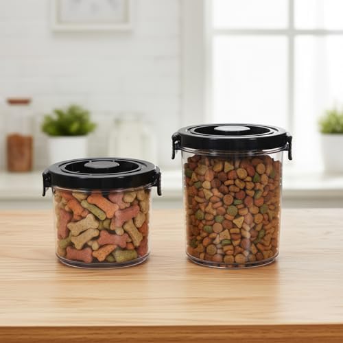 Dog Treat Container, Small, Clear, Rotundity