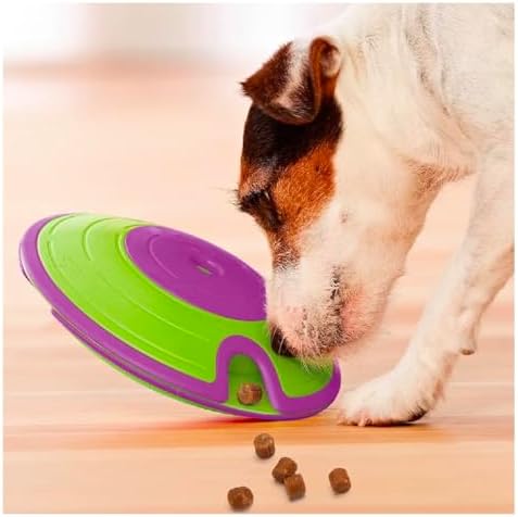 Interactive Dog and Cat Games Treat Hiding Challenge Mental Stimulation with Rewards (7.5 Inch Treat Maze Game)