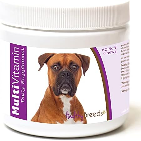 Healthy Breeds Boxer Multi-Vitamin Soft Chews 60 Count