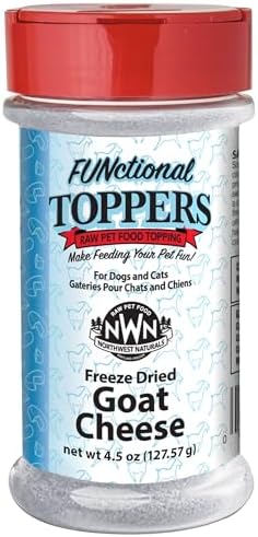 Northwest Naturals Freeze-Dried Goat Cheese Topper for Dogs & Cats - 4.5oz
