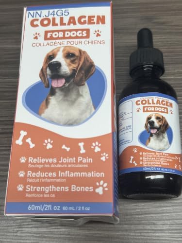 Collagen for Dogs, 4.22oz (120ml) Liquid Collagen for Dogs, Joint Support