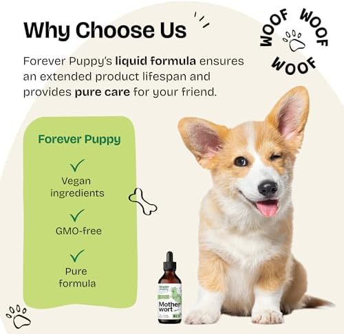 Forever Puppy Motherwort Drops for Dogs, 4 oz