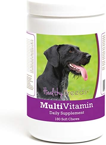 Healthy Breeds German Wirehaired Pointer Multivitamin Soft Chew for Dogs 180 Count