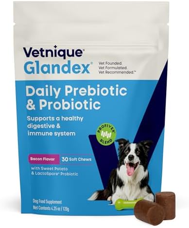 Vetnique Glandex Probiotic & Anal Gland Chews Bundle - 30ct + 30ct