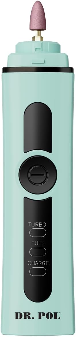 Andis Dr. Pol Cordless Pet Nail Grinder, Dual-Speed, Blue