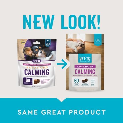 VetIQ Advanced Calming Support Chews for Dogs, 60-Pack, 60ct