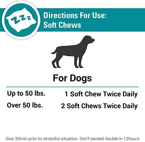 Vet Classics Anxiety & Stress Calming Support Dog Supplement, 120-Pack, 120 Count