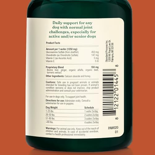 Spirited Paw Joint + Mobility, 100 Chewable Wafers