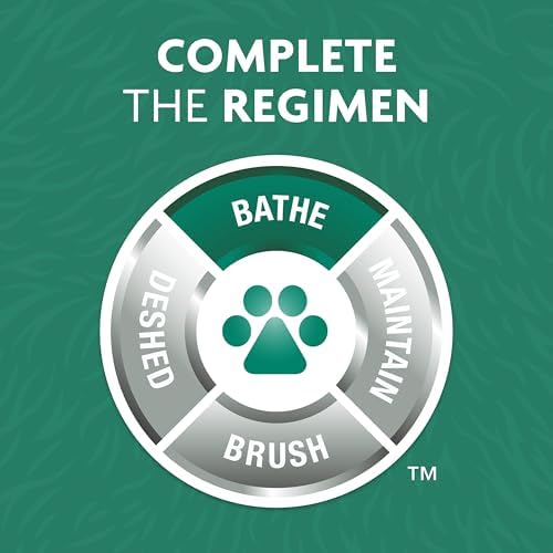 FURminator Ultra Premium deShedding Shampoo for Dogs, 1 gal | Reduces Excess Shedding, Helps Remove Wet Dog Smell, No Parabens or Dyes, Fresh Scent