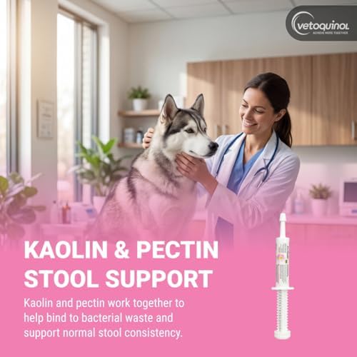 Vetoquinol Pro-Pectalin - Supports Digestive System & Stool Firmness for Dogs & Cats - Probiotic Supplement for Intestinal Support - for All Breeds 15cc