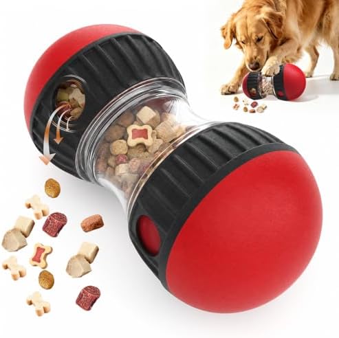 Dog Puzzle Toy, Interactive Dog Toys - Slow Feeder Puzzle Toy | Treat Ball Dispenser, Keep Them Busy