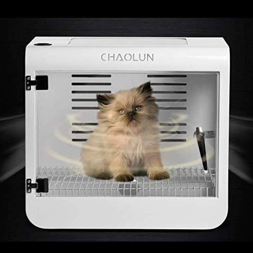 Pet Drying Box with Water Blowing Machine Professional Hair Dryer High Power Mute Noise Reduction Small Dog Cat Pet White