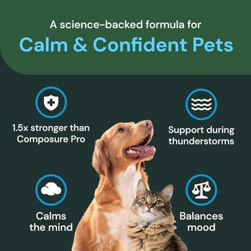 VETRISCIENCE Max Veterinary Strength Calm & Confident Chews, 45 Count