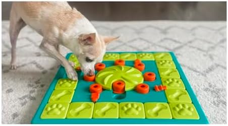 Interactive Dog and Cat Games Treat Hiding Challenge Mental Stimulation with Rewards (15 Inch Multi Puzzle Game)