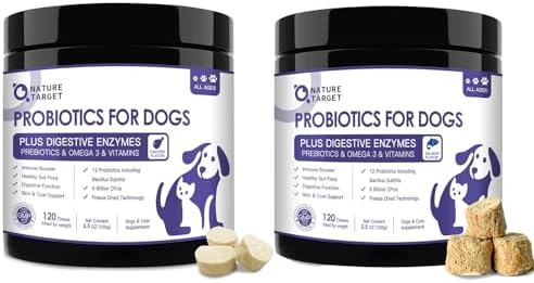 Probiotics for Dogs Chicken Falvored & Salmon Falvored