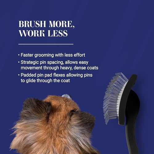 Chris Christensen Baby K Dog Slicker Brush, Small, Black