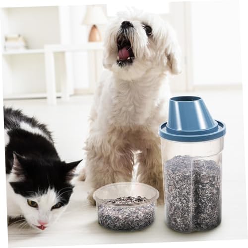 BESPORTBLE 6pcs Pet Food Storage Container Airtight Food Holder for Dogs Cats and Birds Bucket for Freshness and Easy Monitoring