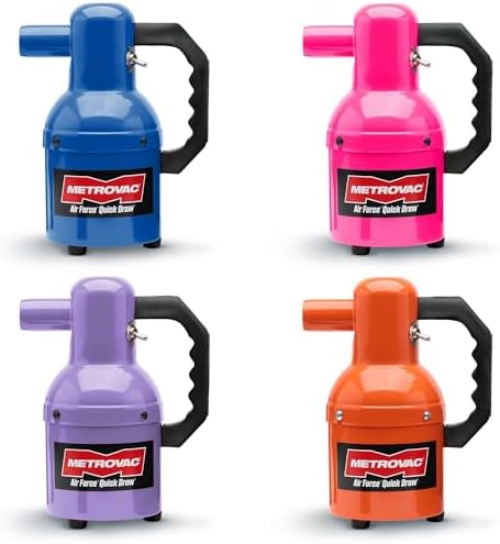 METROVAC Quick Draw Cosmic Purple Dog Dryer | Portable Pet Dryer & Dog Blow Dryer | 1.3 HP Single Speed USA