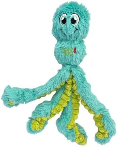 KONG Wubba Octopus Tug and Fetch Squeak Dog Toy Assorted Colors (Small)