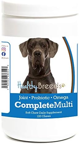 Healthy Breeds Great Dane All in One Multivitamin Soft Chew 120 Count